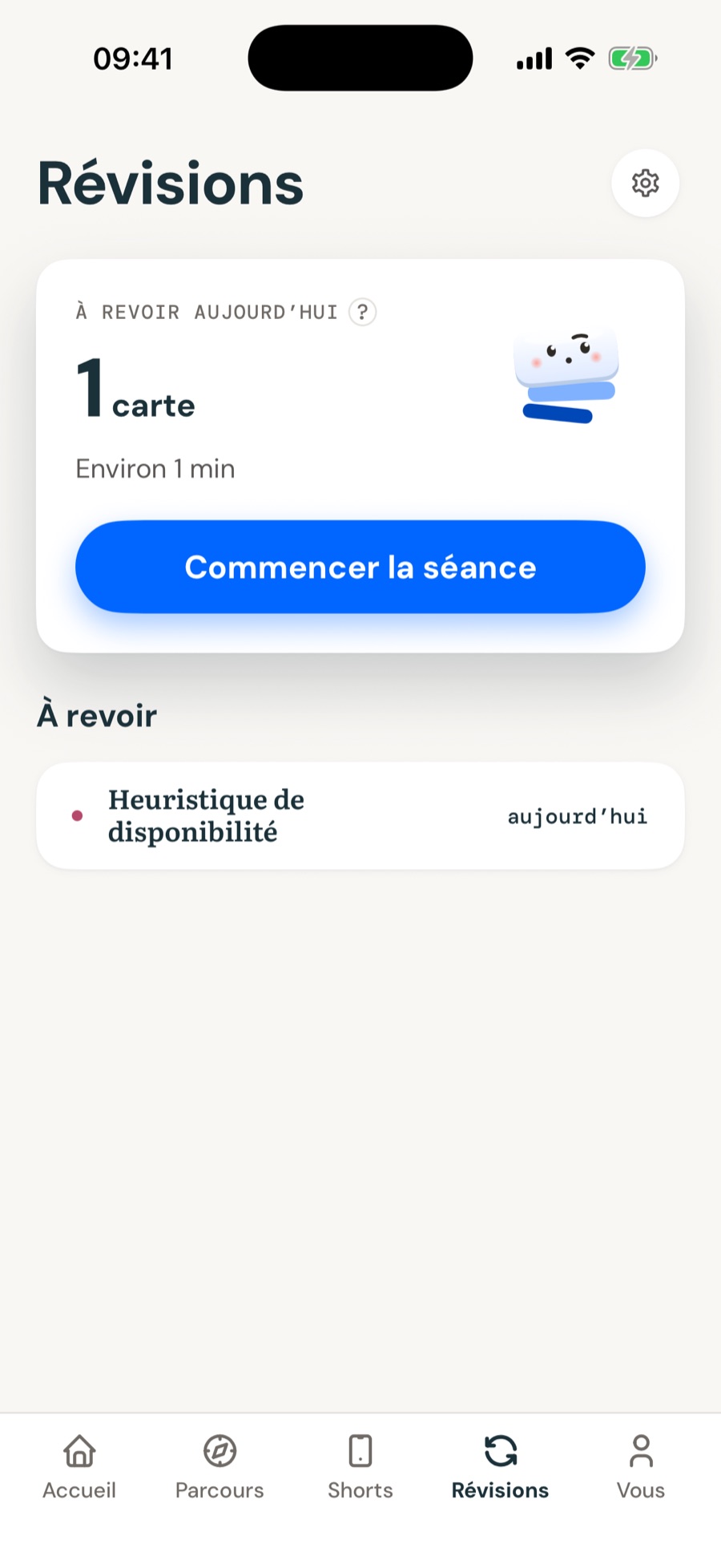 Révisions
