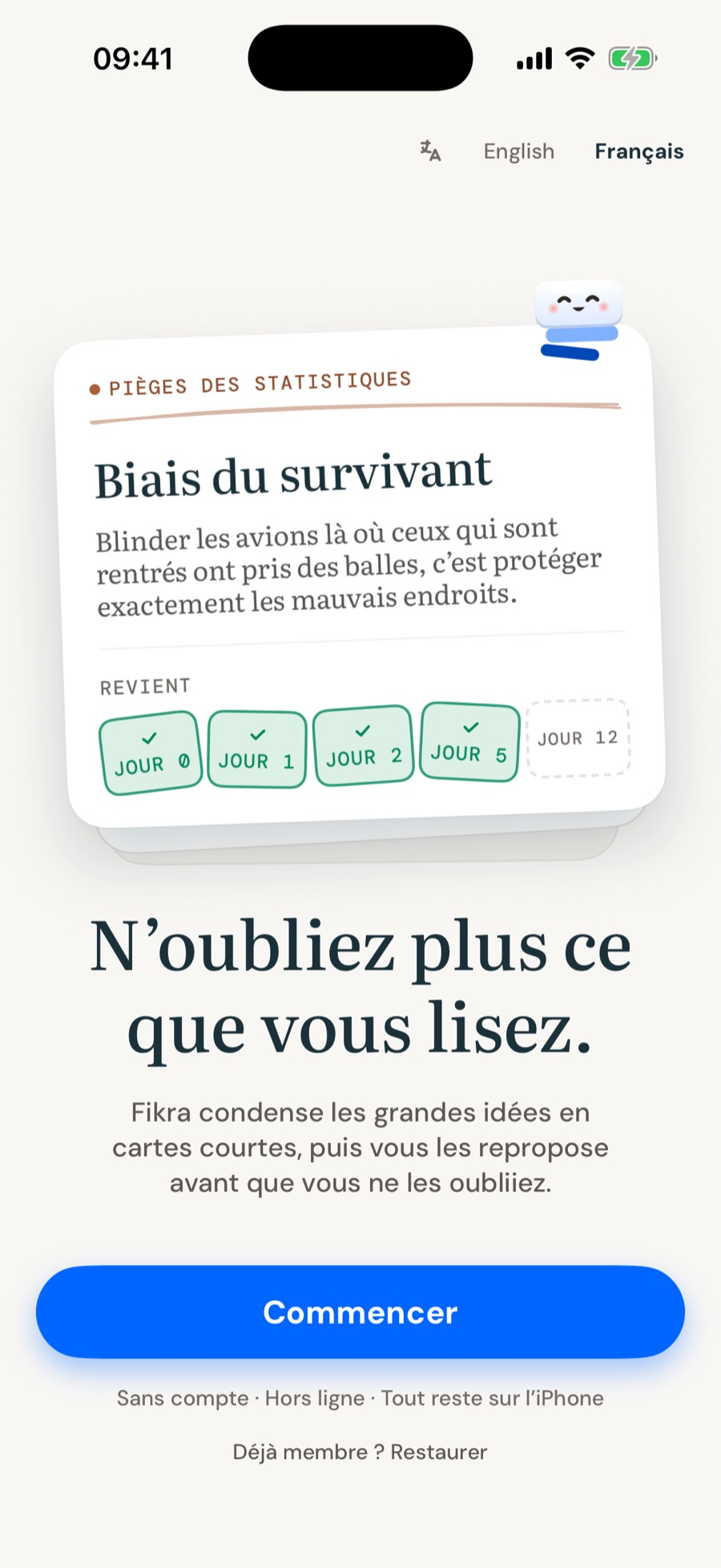 Bienvenue